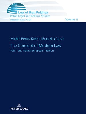cover image of The Concept of Modern Law